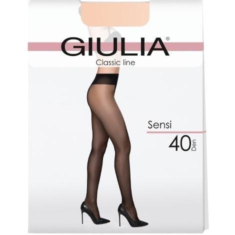 Колготки с низкой талией Giulia 58 Sensi Vita Bassa 40 Den 2p светло-коричневые фото 1