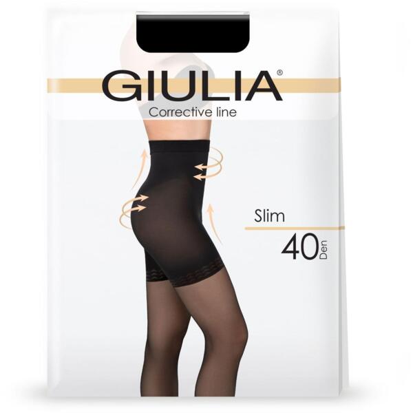 Колготки с моделирующим эффектом Giulia 50 Slim 40 Den 3p капучино фото