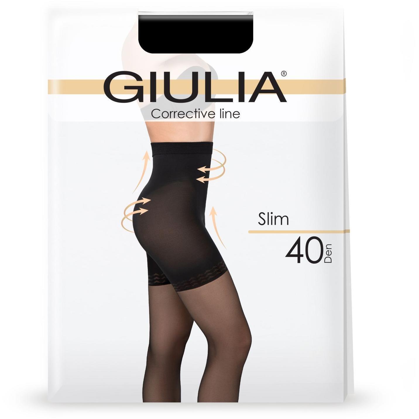 Колготки з моделюючим ефектом Giulia 50 Slim 40 Den 4p карамельніфото1