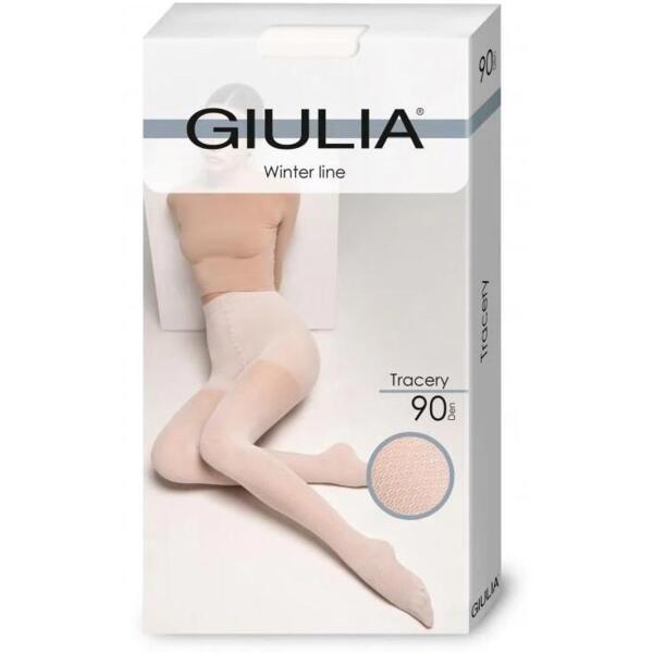 

Колготки Giulia 7167 Tracery 90 Den 2p пудрово-розовые