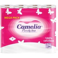Туалетная бумага Camelia 3 слоя 24шт