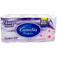 Туалетная бумага Camelia Магнолия 3 слоя 16шт
