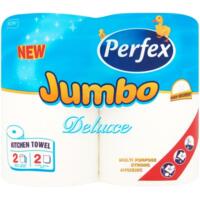 Полотенце бумажное Deluxe Jumbo 2 слоя 2шт