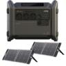 Комплект портативная электростанция Segway CUBE 1000+ солнечная панель 2x100 Вт (AA.13.04.02.0004-ST2X100)