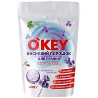 Порошок кисневий O'KEY 400г дой-пак лаванда