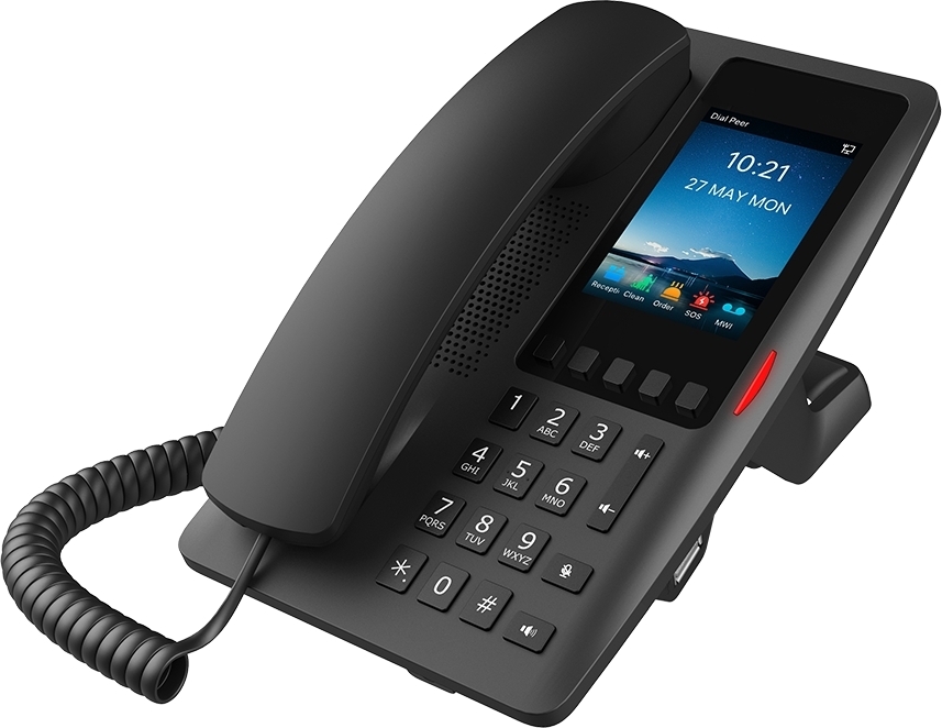 Телефон IP Fanvil H6W 1xFE LAN, 1xUSB-A, 2 SIP line, Wi-F, PoE, 3.5
