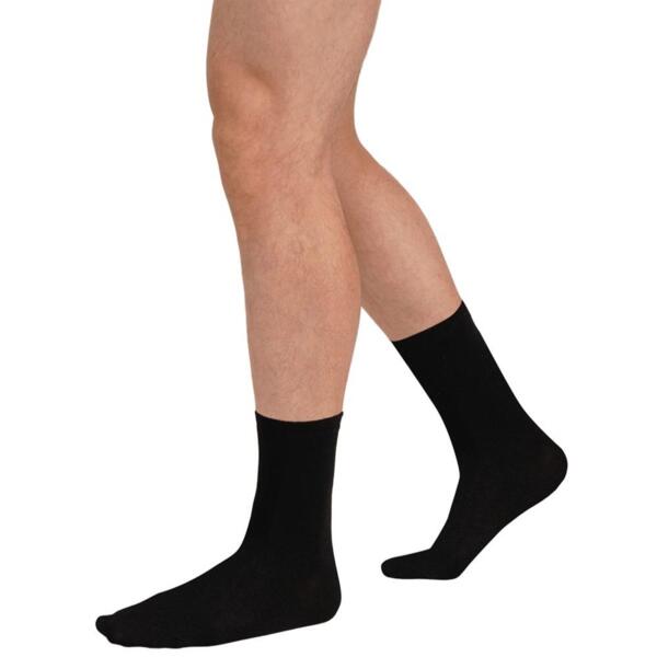 Носки мужские высокие из бамбука Giulia 7532 MS3 Bamboo 39-42 black