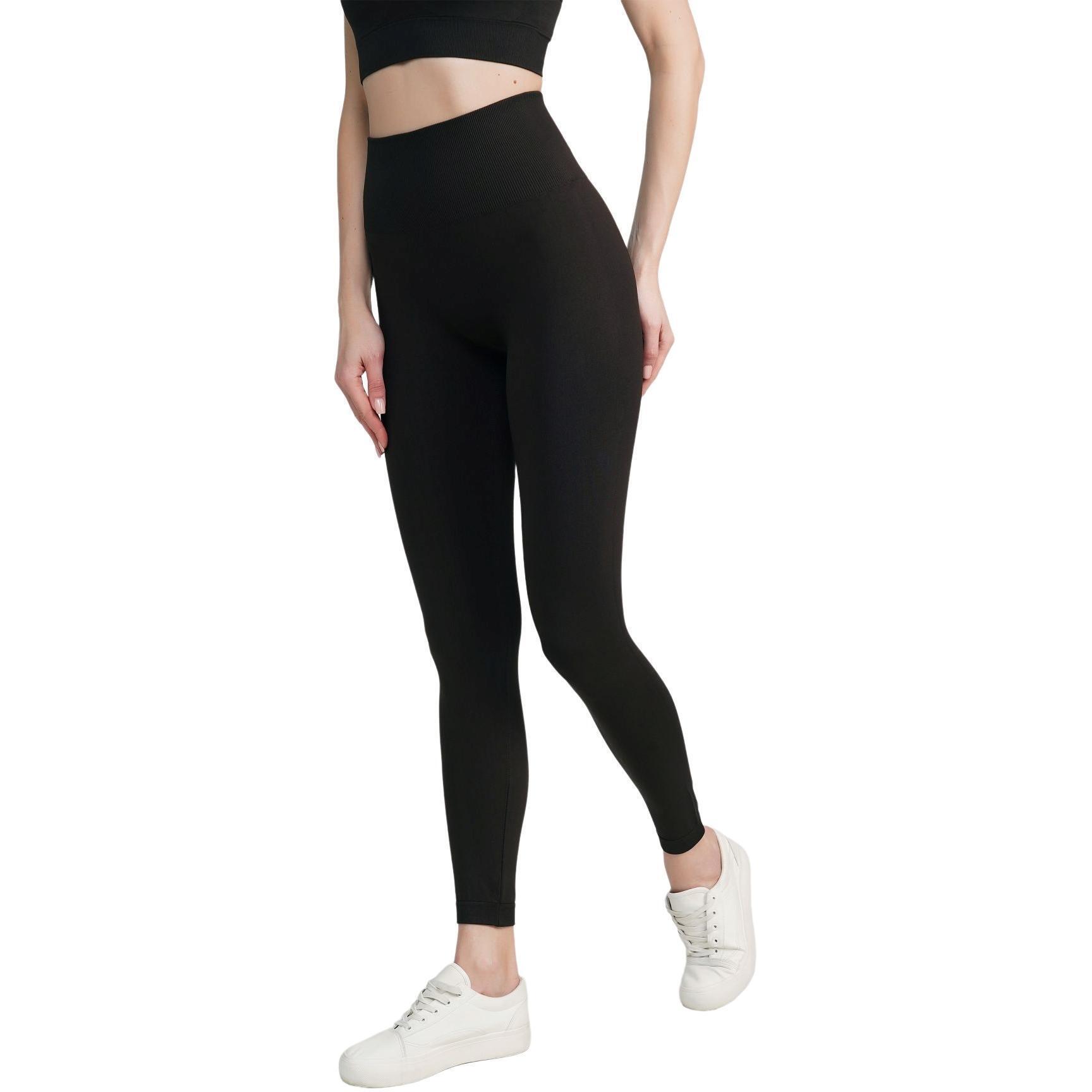 Леггинсы бесшовные Giulia 7553 Leggings Energy (New) S/M черные фото 1