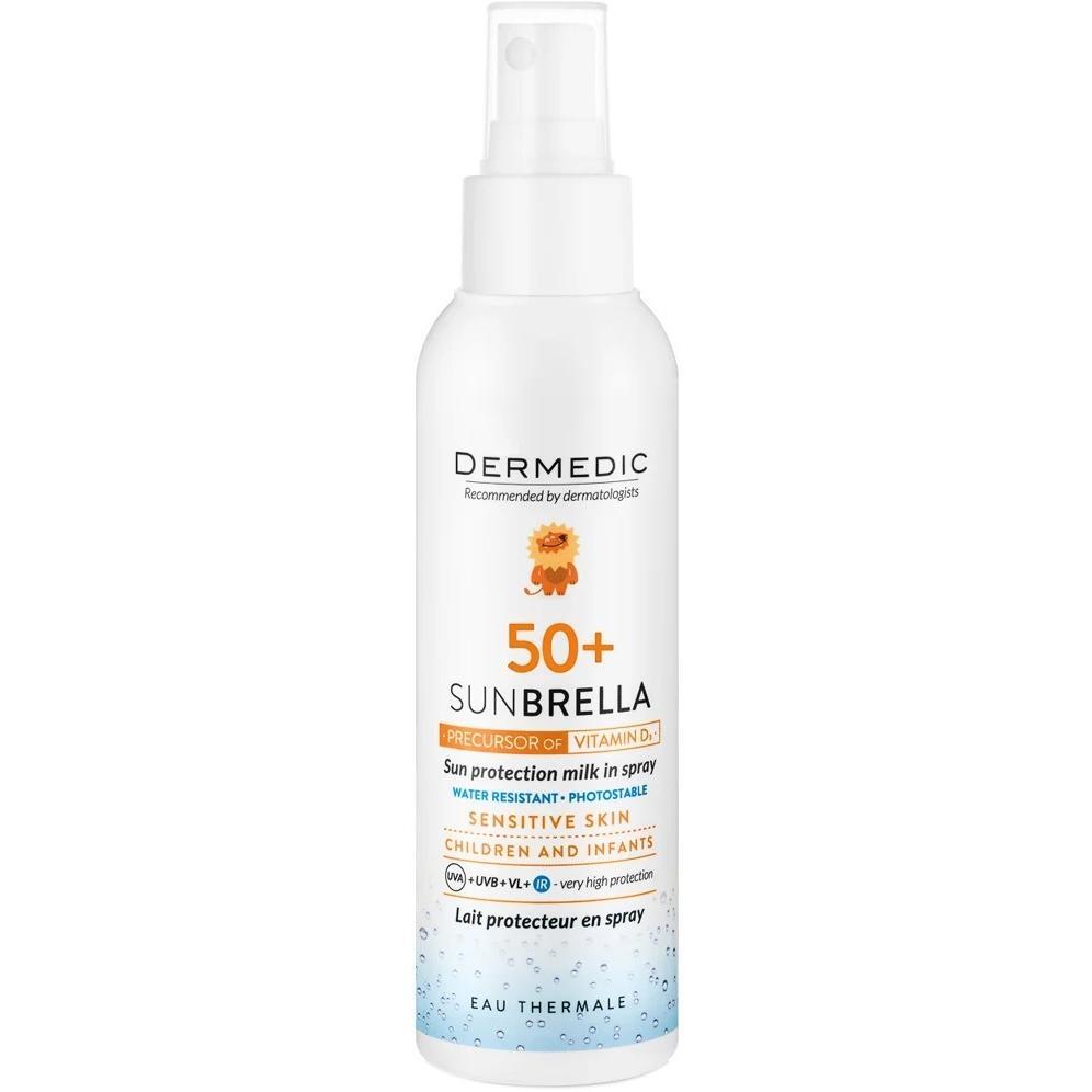 Молочко-спрей для детей Dermedic Sunbrella Baby SPF500 150 мл фото 1