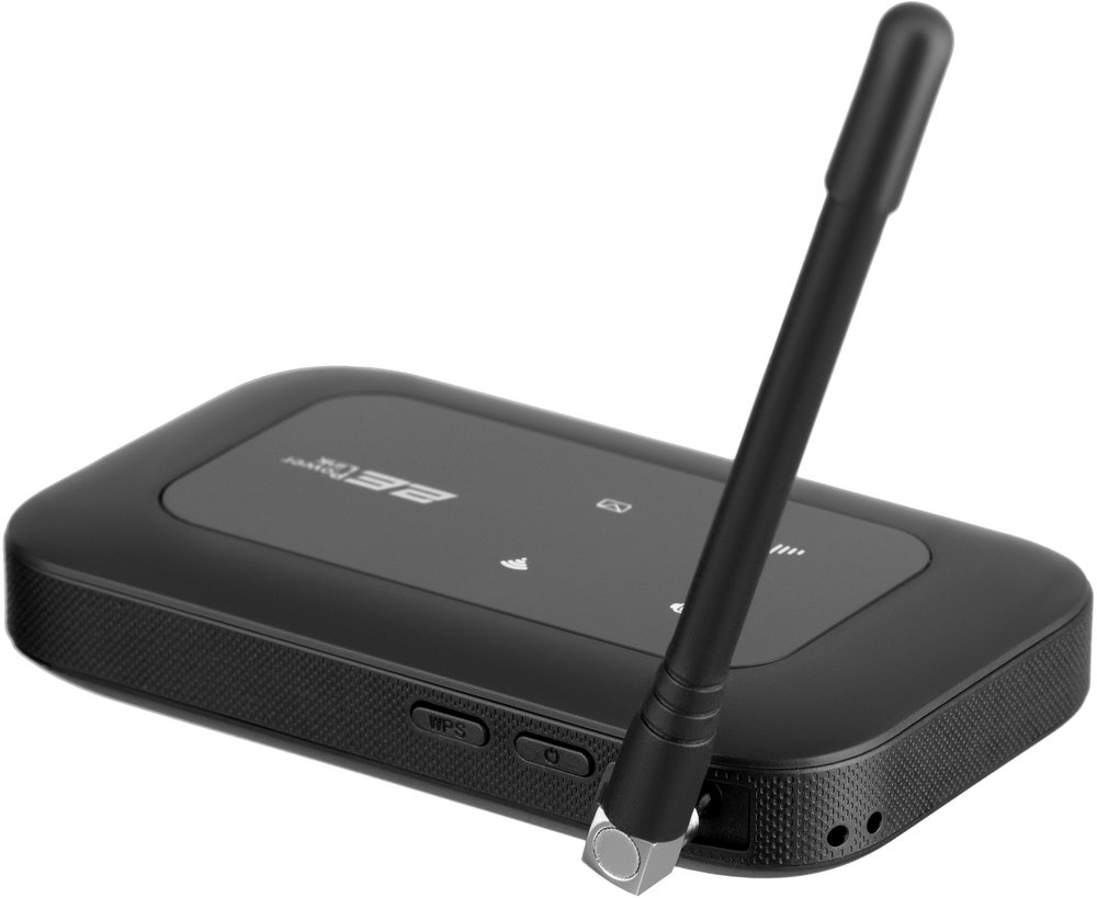 Мобильный 4G Wi-Fi роутер 2E PowerLink (MiFi-2 2025) Black