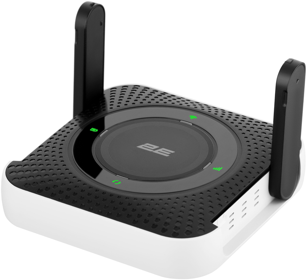 ≡ Мобільний 4G Wi-Fi роутер 2E PowerLink (MiFi-5 2025) Black