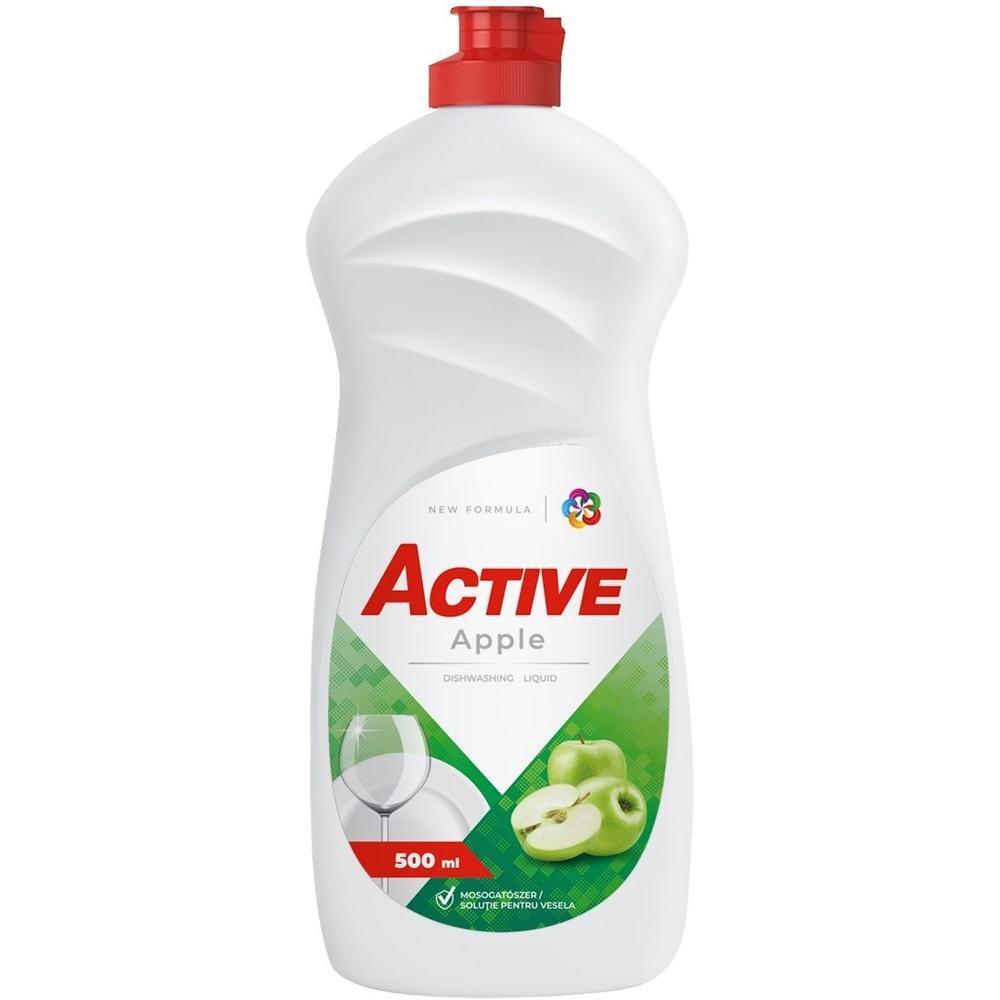 Гель для миття посуду Active 500 мл яблукофото1
