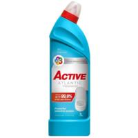 Средство для чистки унитазов с хлором Active Ocean Fresh 1л