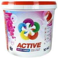 Порошок для стирки Active Color с ароматом свежести (ведро+дозатор) 10кг