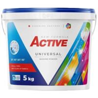 Порошок для прання Active Universal з ароматом свіжості (відро+дозатор) 5кг