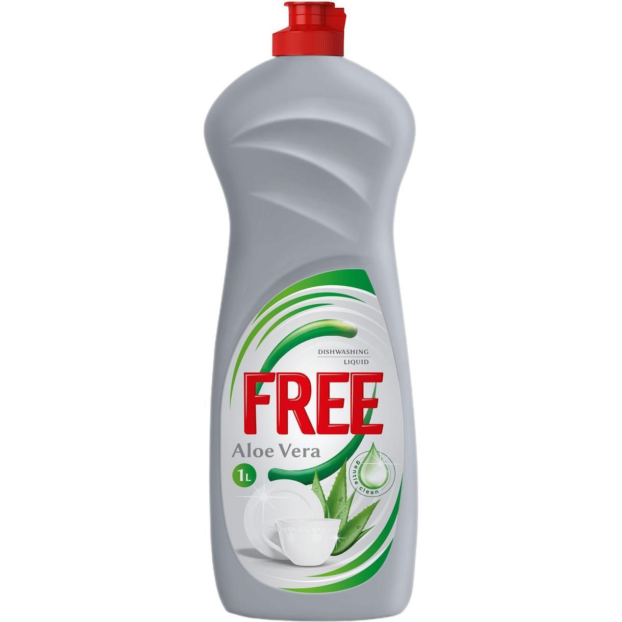 Гель для миття посуду Free 1л алое верафото1