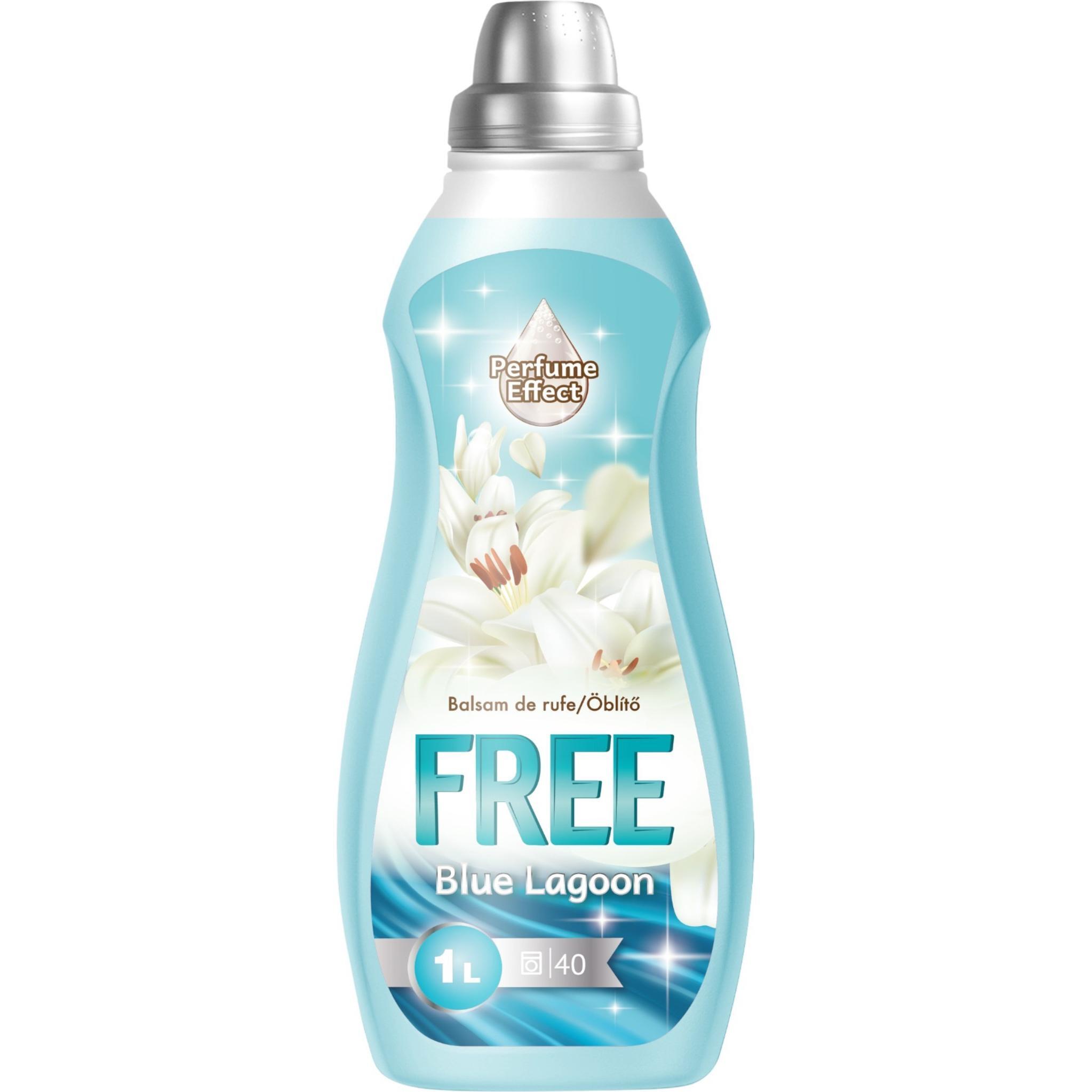 Кондиціонер-пом'якшувач для білизни Free Blue Lagoon 1лфото1