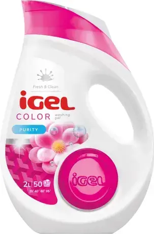 

Гель для стирки iGel Color с ароматом свежести 2л.