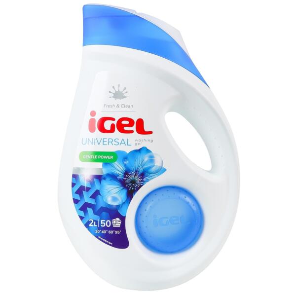 

Гель для стирки iGel Universal с ароматом свежести 2л.