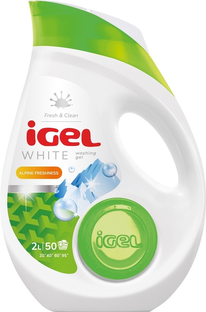 Гель для прання iGel White з ароматом свіжості 2лфото1