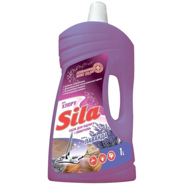 Средство для пола и поверхностей Sila Лаванда 1,0л
