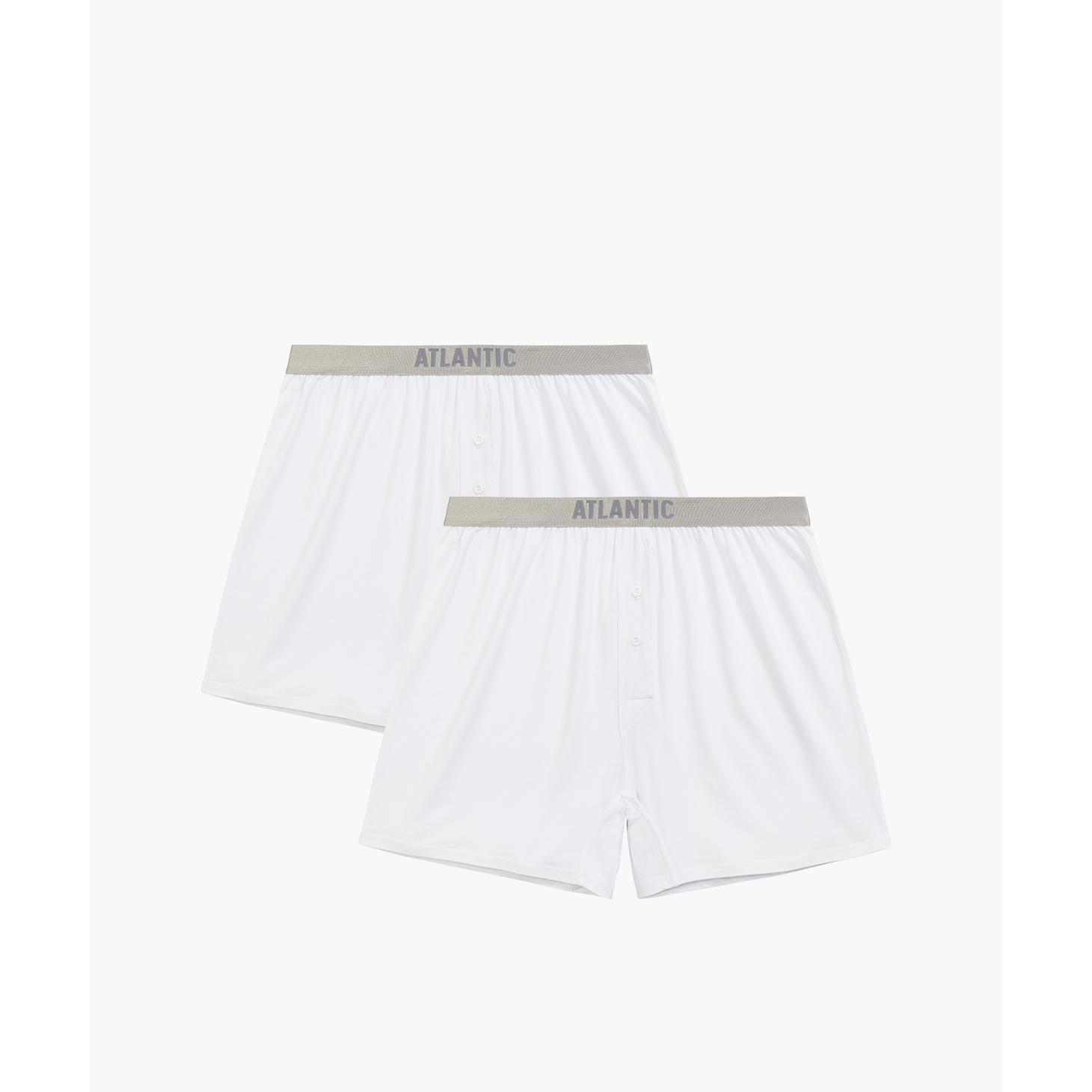 Набір боксерів чоловічих Atlantic 2BMB-005 2шт. S біліфото1