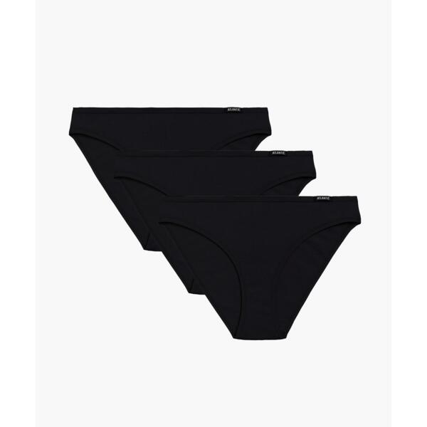 Набір трусів жіночих спорт Atlantic 3BLP-602 3шт. L чорніфото
