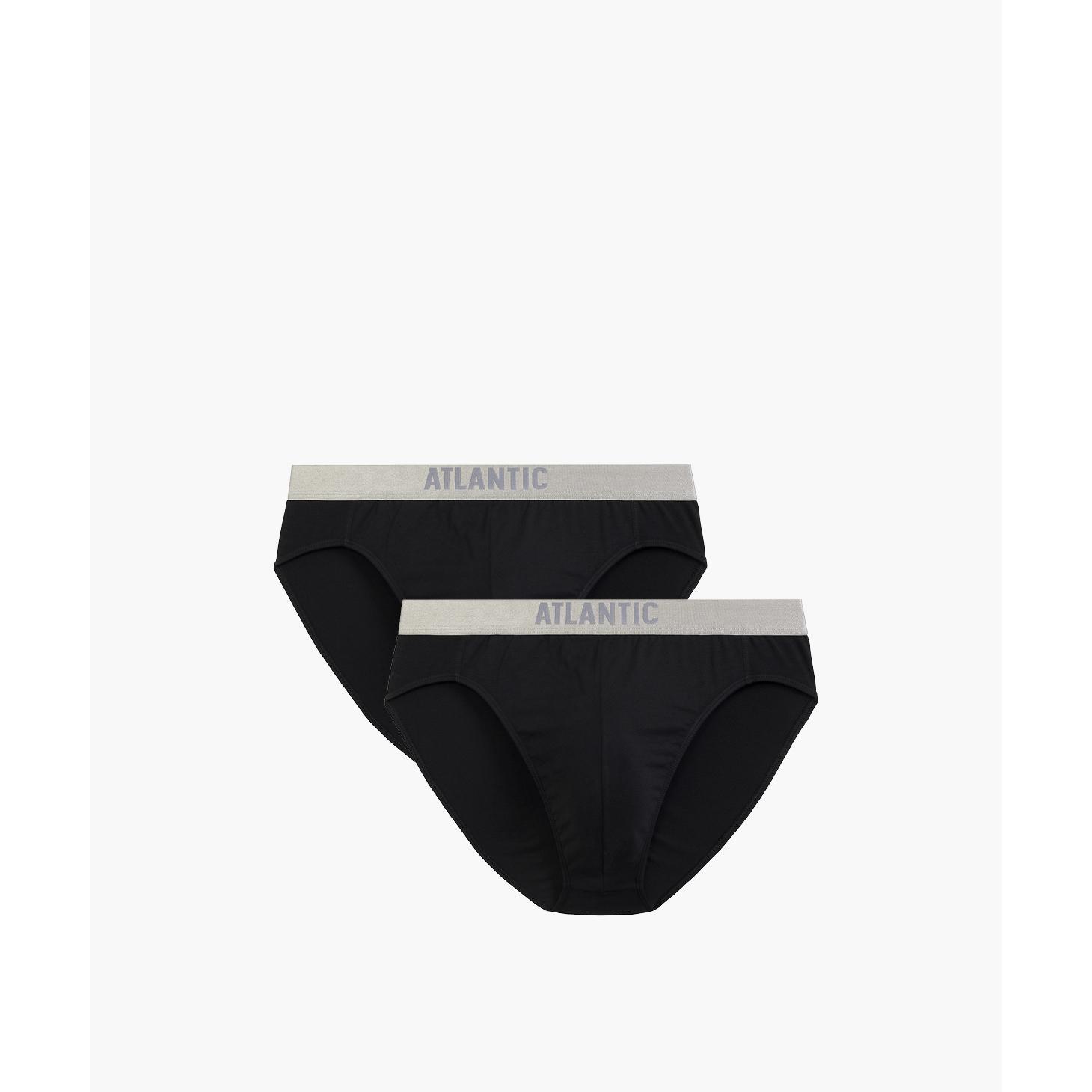 Набір трусів чоловічих міні Atlantic 2BMP-014 2шт. M чорніфото1