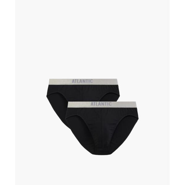 Набір трусів чоловічих міні Atlantic 2BMP-014 2шт. 2XL чорніфото