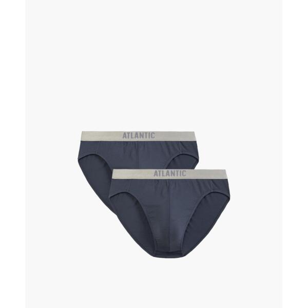 Набір трусів чоловічих міні Atlantic 2BMP-014 2шт. XL графітовіфото