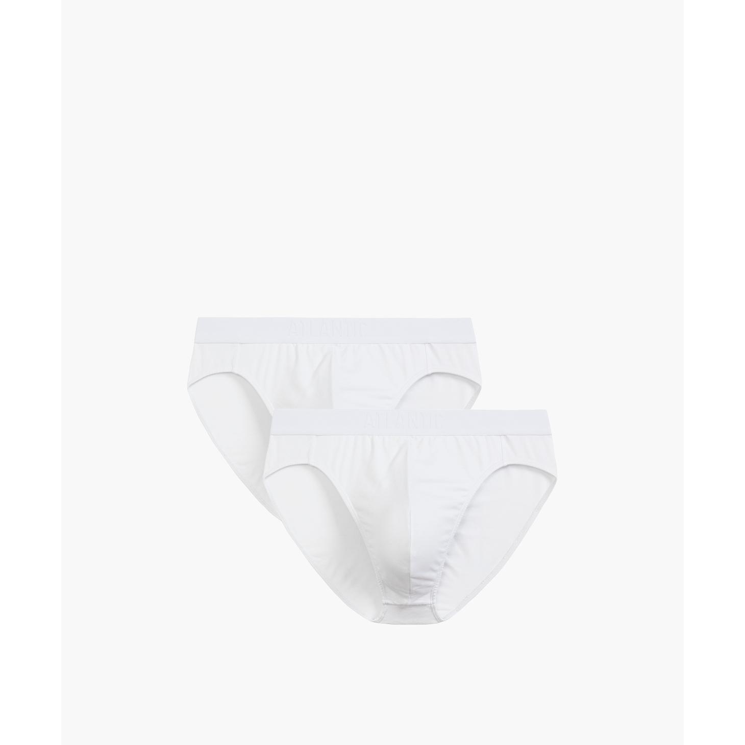 Набір трусів чоловічих спорт Atlantic 2BMP-016 2шт. XL білі