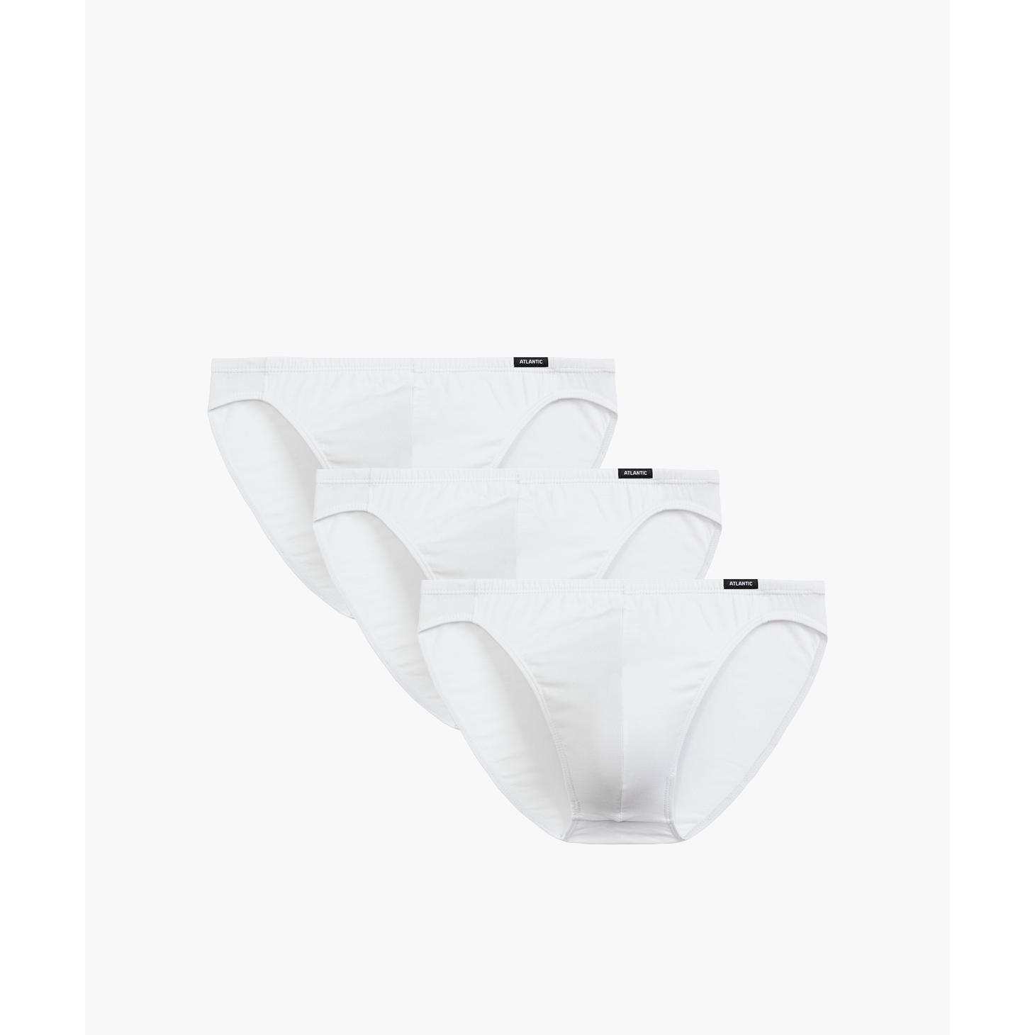 Набір трусів чоловічих міні Atlantic 3BMP-230 3шт. L біліфото1