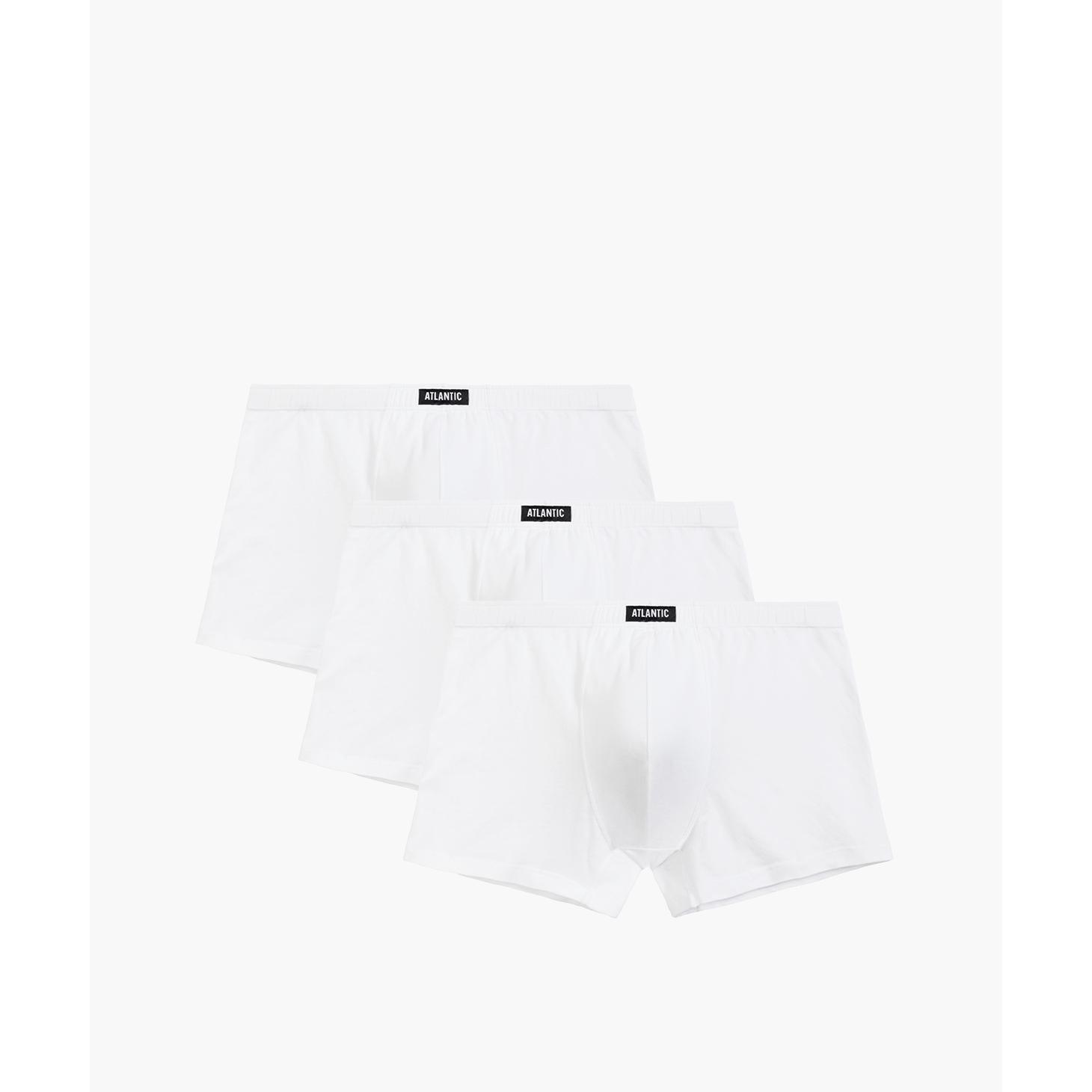 Набір боксерів чоловічих Atlantic 3BMH-007 3шт. XL білі