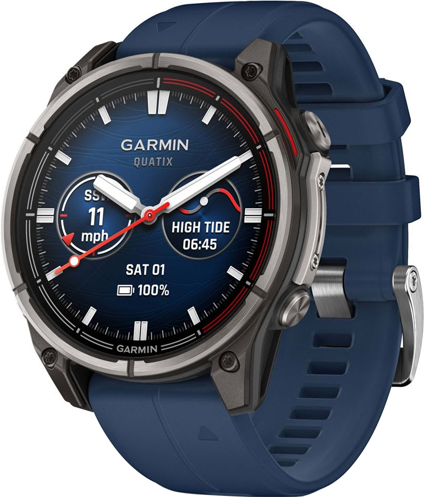 Смарт-часы Garmin Quatix 8 47mm AMOLED Saph (010-02904-51) фото 1