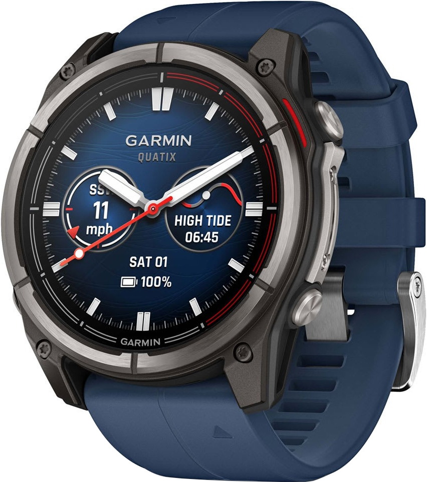 Смарт-годинник Garmin Quatix 8 51mm AMOLED Saph (010-02905-91)фото1