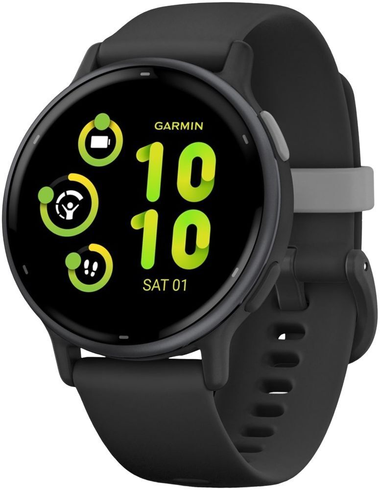 Смарт-часы Garmin Vivoactive 5 Black/Slate (010-02862-10) фото 1