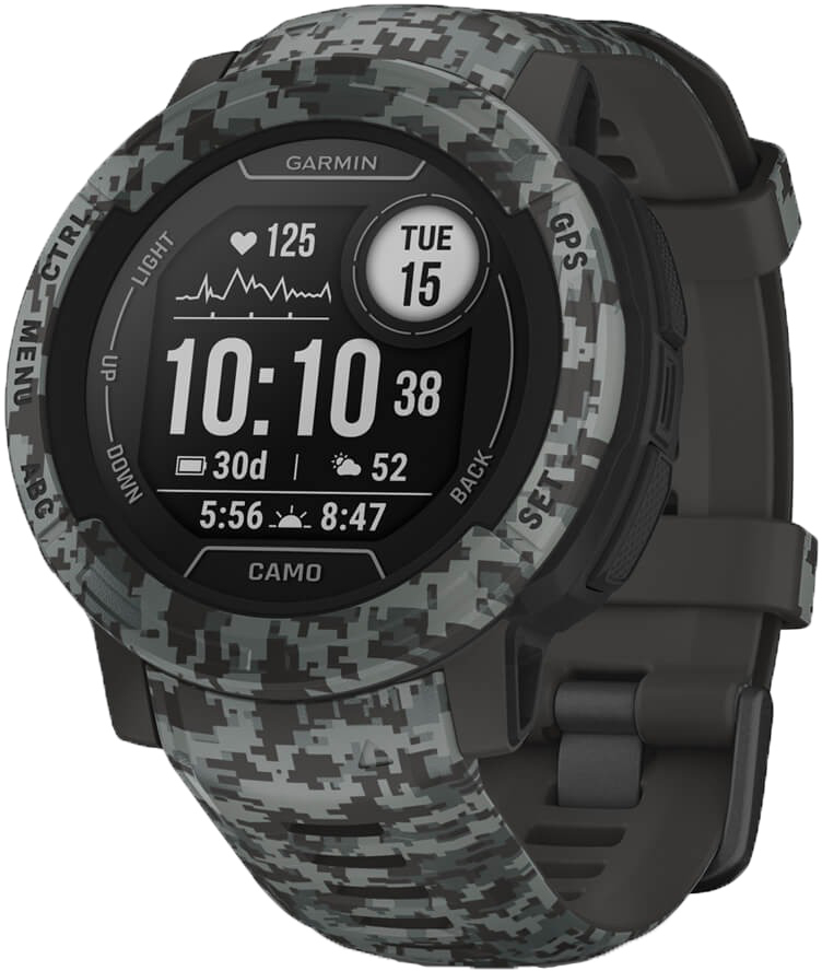 Смарт-часы Garmin Instinct 2 Camo Edition Graphite Camo (010-02626-03) фото 1