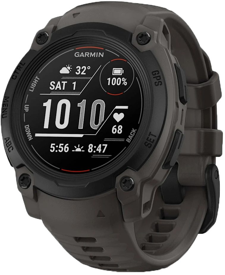 Смарт-часы Garmin Instinct E 40 mm Black Bezel with Charcoal Band (010-02932-00) фото 1