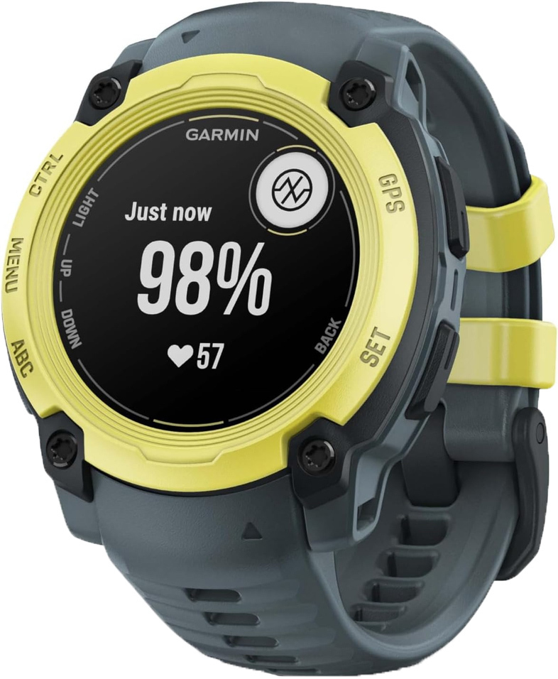 Смарт-часы Garmin Instinct E 40 mm Electric Lime Bezel w/ Twilight Band (010-02932-01) фото 1