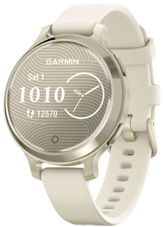 Смарт-часы Garmin Lily 2 Active Lunar Gold/Bone Silicone (010-02891-00) фото 1