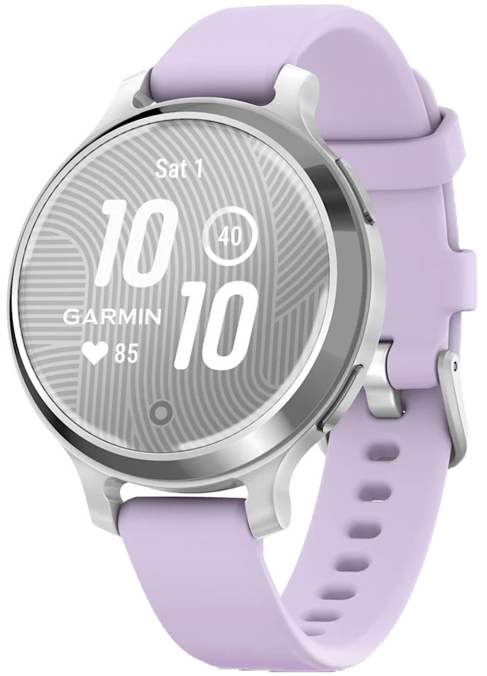 Смарт-часы Garmin Lily 2 Active Silver/Jasmine Purple Silicone (010-02891-01) фото 1