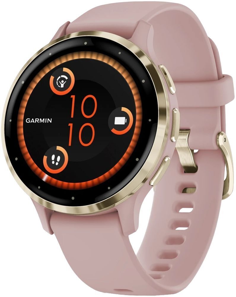 Смарт-часы Garmin Venu 3S Dust Rose + Soft Gold (010-02785-03) фото 1