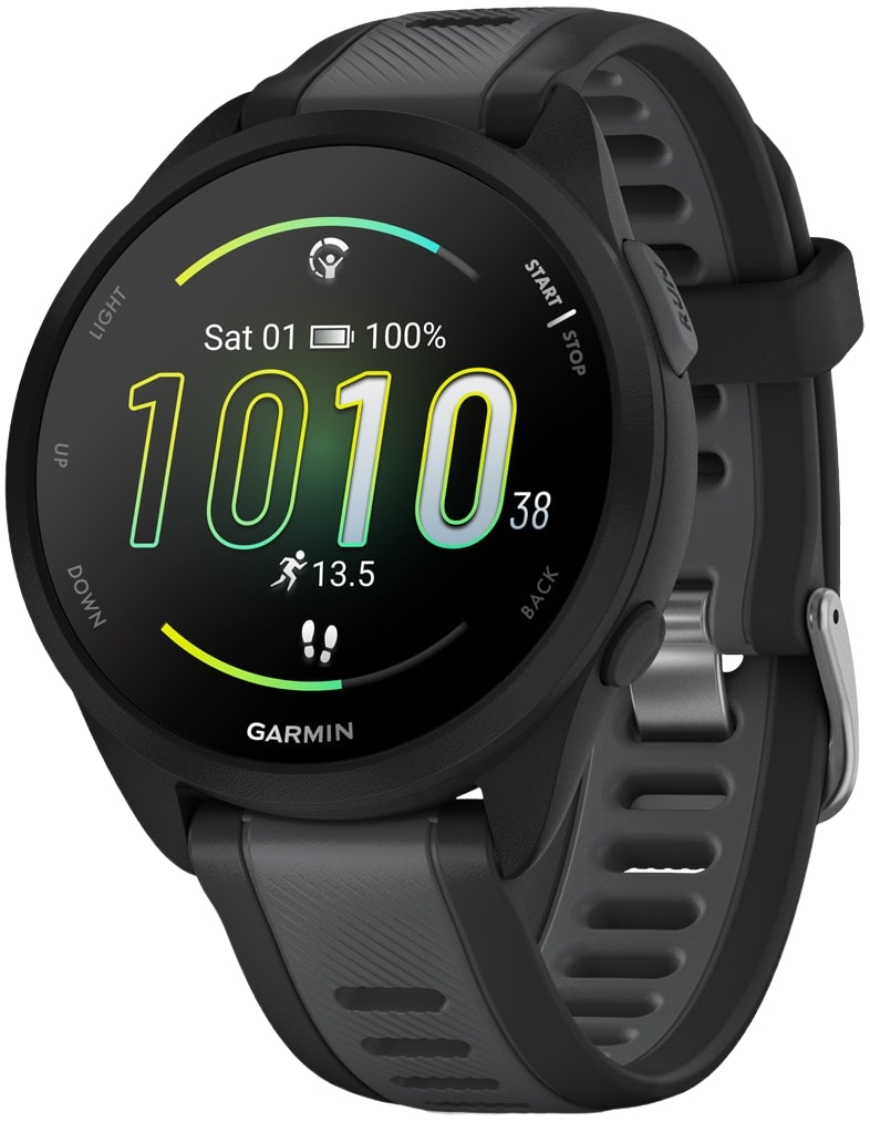 Смарт-часы Garmin Forerunner 165 Music Black/Slate Grey (010-02863-30) фото 1
