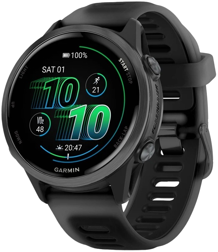 Смарт-часы Garmin Forerunner 570 42MM Black (010-02970-00) фото 1