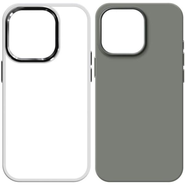

Комплект Чехол ArmorStandart UNIT2 для Apple iPhone 15 Pro White + Чехол ArmorStandart ICON2 Case для Apple iPhone 15 Pr