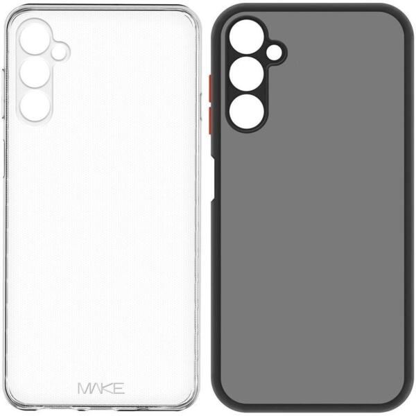 

Комплект Чехол MakeFuture для Samsung A14 Air + Чехол MakeFuture для Samsung A14 Frame Black