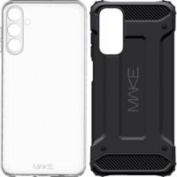 Комплект Чехол MakeFuture для Samsung A15 Air + Чехол MakeFuture для Samsung A15 Panzer Black