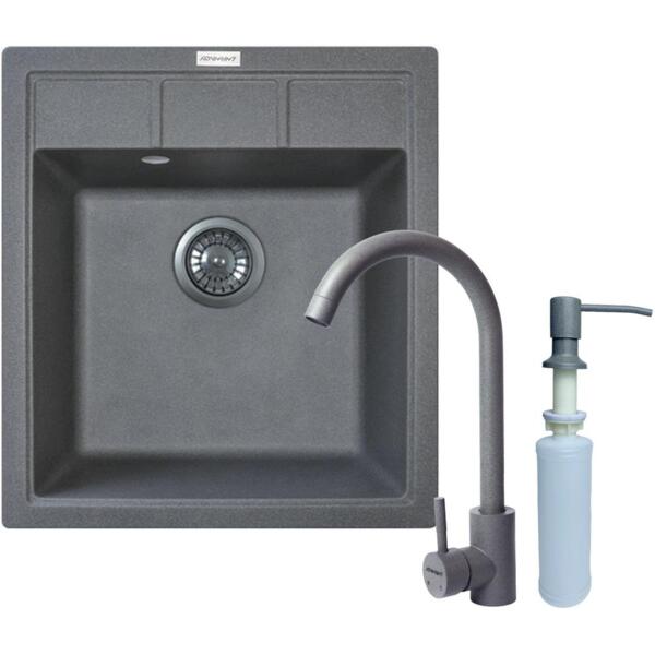 

Набор кухонный Adamant Brick, искуственный камень, 460x515x200мм (4824296209704)