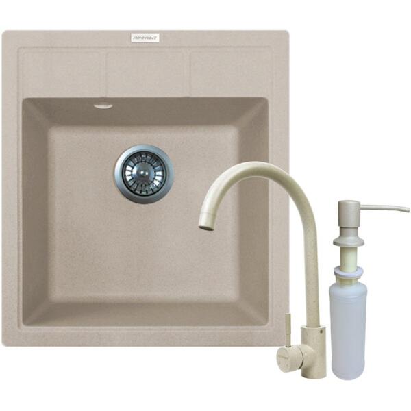 

Набор кухонный Adamant Brick, искуственный камень, 460x515x200мм (4824296209706)