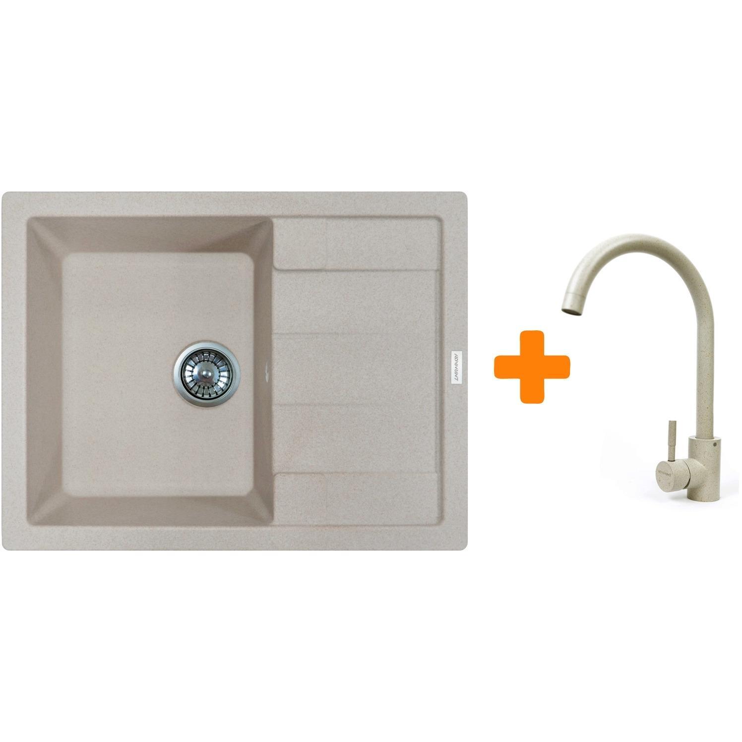 Набір кухонний Adamant Anila, штучний камінь, 645х495х200мм (182496910306)фото1